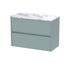 Havana 800 Wall Hung 2-Drawer Unit & Laminate Worktop