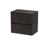 Havana Metallic Slate 600mm Wall Hung 2 Drawer Unit & Worktop