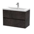 nuie 800mm wall hung 2 drawer unit basin 1hav2606a, Nuie, Wall Hung Vanity Unit, 1