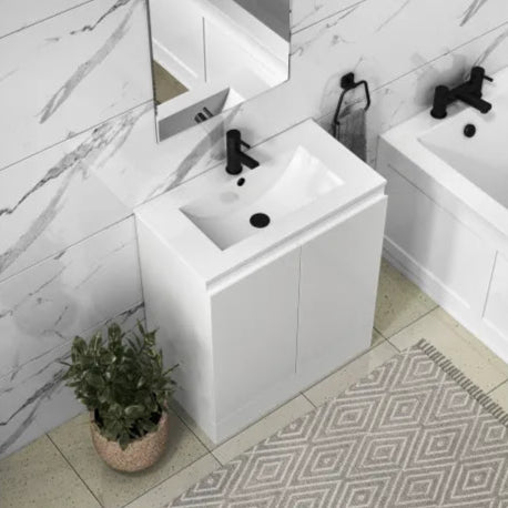 Quartz 1100mm Combined Basin Vanity Unit 2 Options