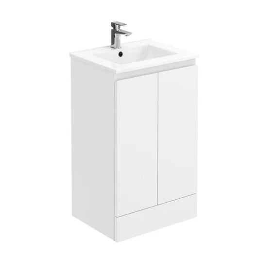 Quartz 500mm Floor Standing Basin Vanity Unit 2 Options