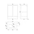 Quartz 1000mm Combined Basin Vanity Unit 2 Options