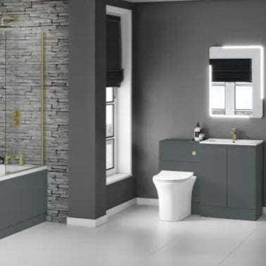 Quartz 500mm Back to wall Toilet Unit 2 Options