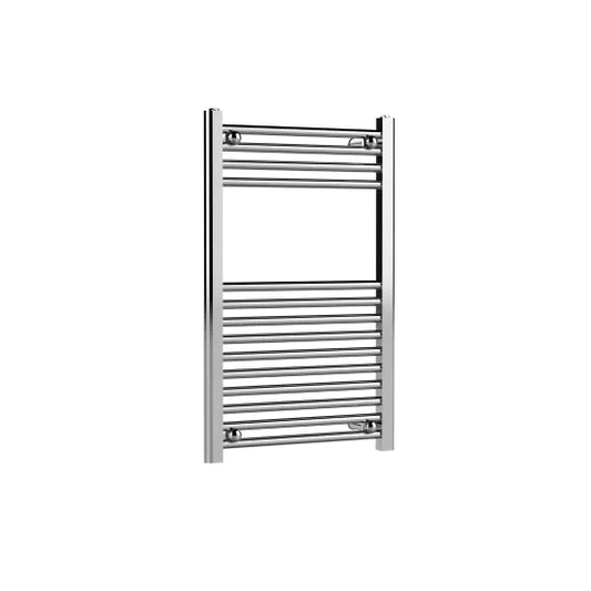 Nuie Straight Heated Ladder Rail 800x500mm Chrome