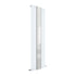Revive Single Panel Radiator With Mirror 1800x499mm Gloss White