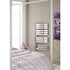 Elgin Curved Heated Towel Rail 550x1080mm Chrome