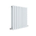 Revive Horizontal Double Panel Radiator 600x586mm Gloss White