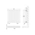 Revive Horizontal Double Panel Radiator 600x586mm Gloss White