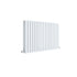 Revive Horizontal Double Panel Radiator 600x992mm Gloss White