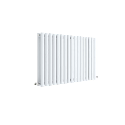 Revive Horizontal Double Panel Radiator 600x992mm Gloss White