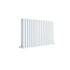 Revive Horizontal Double Panel Radiator 600x992mm Gloss White