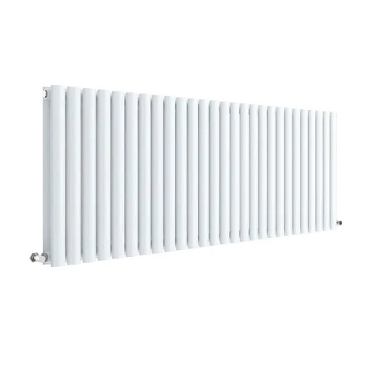 Revive Horizontal Double Panel Radiator 600x1572mm Gloss White