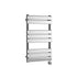Nuie Electric Square Flat Towel Radiator 840x500mm Chrome