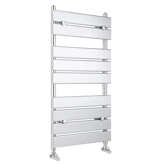 Piazza Heated Towel Rail 950x500mm Chrome