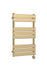 Nuie Electric Square Flat Towel Radiator 840x500mm Brushed Brass