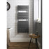 Piazza Flat Panel Heated Towel Rail 1213x500m Anthracite