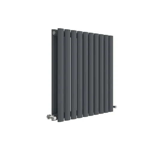 Revive Horizontal Double Panel Radiator 600x586mm Anthracite