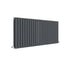 Revive Horizontal Double Panel Radiator 600x1398mm Anthracite