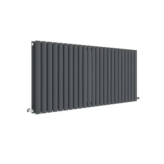 Revive Horizontal Double Panel Radiator 600x1398mm Anthracite