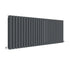 Revive Horizontal Double Panel Radiator 600x1572mm Anthracite