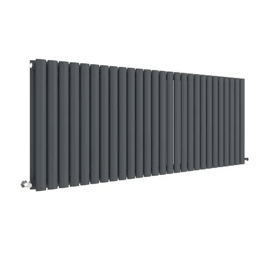 Revive Horizontal Double Panel Radiator 600x1572mm Anthracite