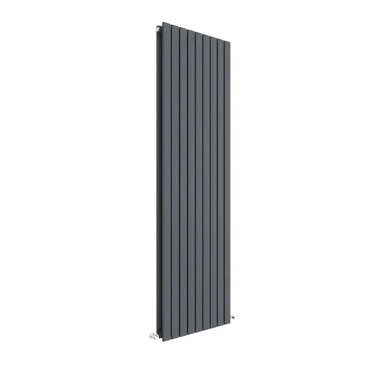 Sloane Vertical Double Panel Radiator 1800x528mm Anthracite