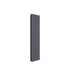 Sloane Vertical Double Panel Designer Radiator 1500x354mm Anthracite