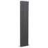 Revive Vertical Double Panel Designer Radiator 1800x354mm Anthracite