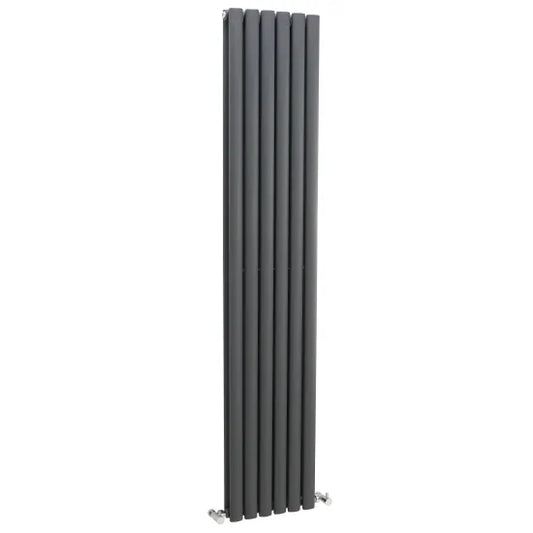Revive Vertical Double Panel Designer Radiator 1800x354mm Anthracite