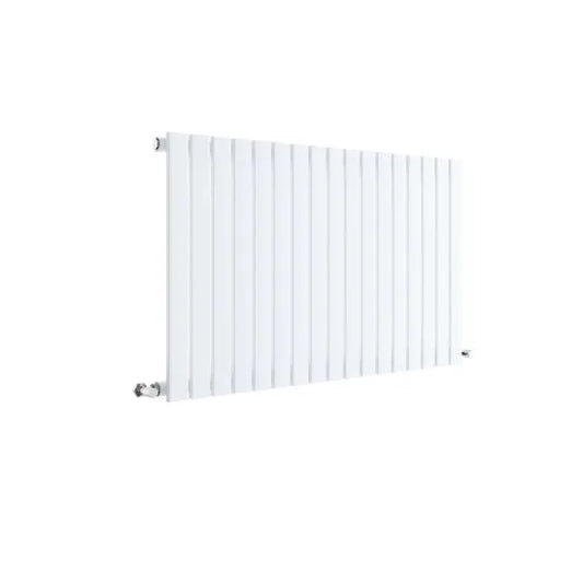 Sloane Horizontal Single Panel Designer Radiator 600x992mm Satin White