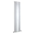 Sloane Double Panel Designer Radiator with Mirror 1800x381mm Satin White
