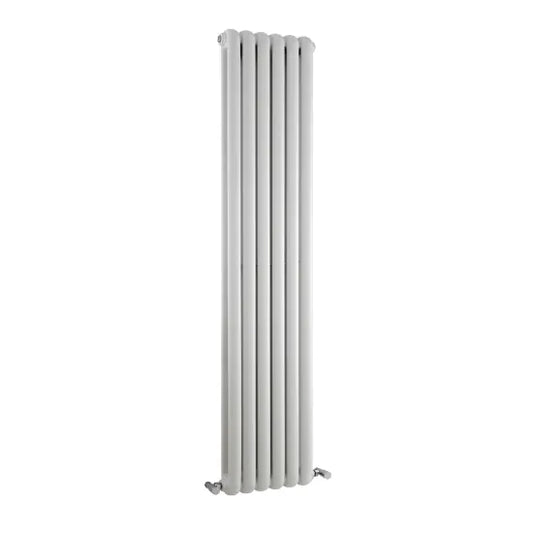 Salvia Vertical Designer Radiator 1500x383mm Gloss White
