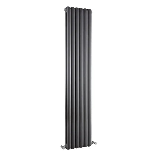 Salvia Vertical Designer Radiator 1800x383mm Anthracite