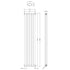 Salvia Vertical Designer Radiator 1800x383mm Anthracite