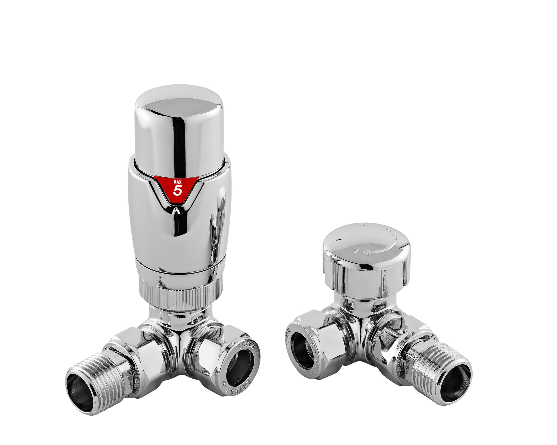 Nuie Corner Thermostatic Radiator Valve Pack