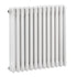 Colosseum Triple Column Traditional Radiator 600x605mm Gloss White