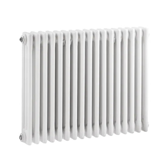 Colosseum Triple Column Traditional Radiator 600x777mm Gloss White