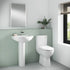 Ivo 550mm 1TH Basin & Pedestal