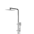 nuie choice square bar valve shower rigid riser kit chrome, Nuie, Bar Mixer Shower Sets, Mixer Showers, Showers, 2