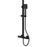 nuie choice square bar valve shower rigid riser kit matt black, Nuie, Bar Mixer Shower Sets, Mixer Showers, Showers, 3