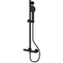 nuie choice round bar valve rigid riser kit matt black, Nuie, Bar Mixer Shower Sets, Mixer Showers, Showers, 3