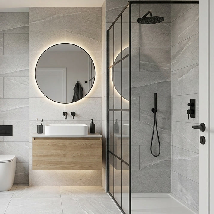 Kite Gris Tiles 600x200mm