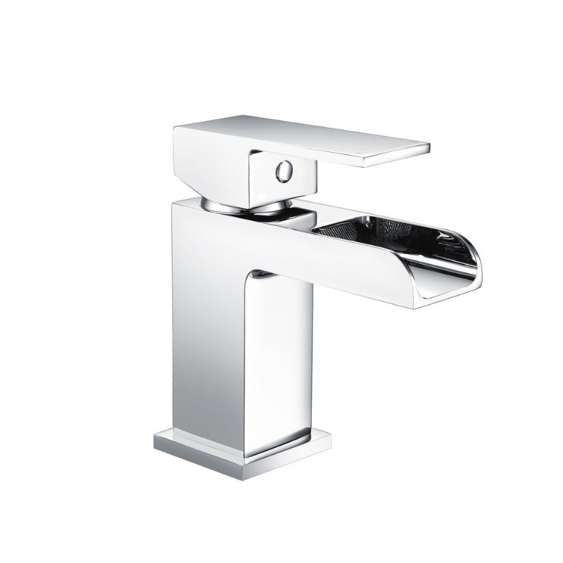 Leola Chrome Mono Basin Mixer Tap & Waste