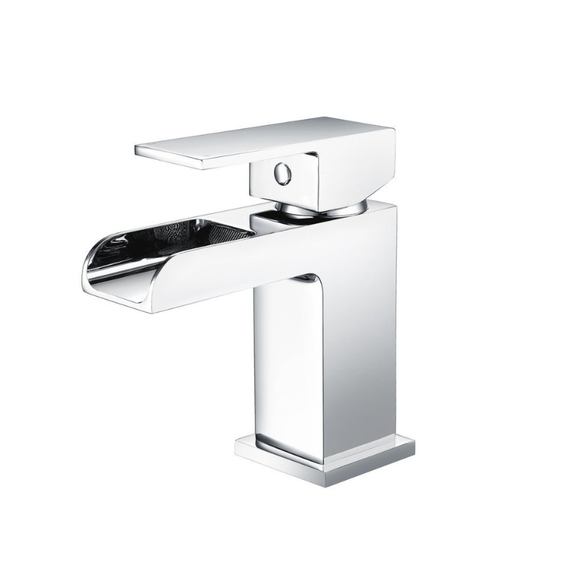 Leola Chrome Mono Basin Mixer Tap & Waste