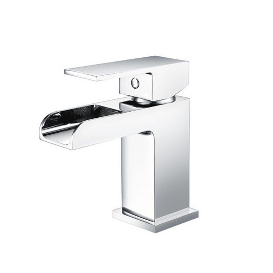 leola chrome mono basin mixer tap waste, Alessio, Chrome Basin Taps, Bathroom Sale, Taps, 1