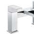 leola chrome bath filler mixer tap, Alessio, Chrome Bath Taps, Taps, 4