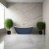 leola freestanding bath 1700x780x690mm matt blue, Baths, Free Standing Baths, Alessio, 2