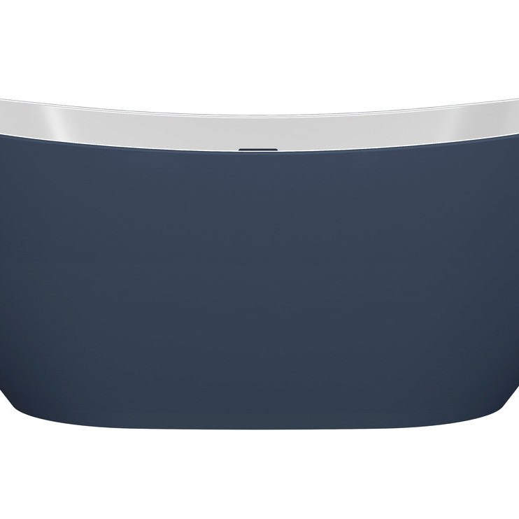 Leola Freestanding Bath 1700x780x690mm - Matt Blue