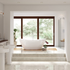 leola freestanding bath 1700x780x690mm white, Baths, Free Standing Baths, Alessio, 2