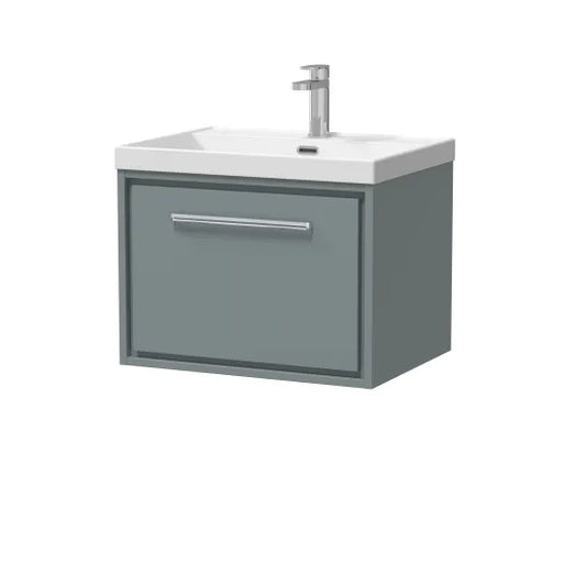 hudson reed lille 600mm wall hung vanity and basin, Hudson Reed, Wall Hung Vanity Unit, 1